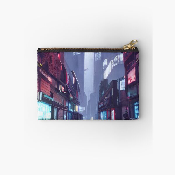 Item preview, Cyberpunk Style Art Of The Empty London Street designed and sold by Evolvity.