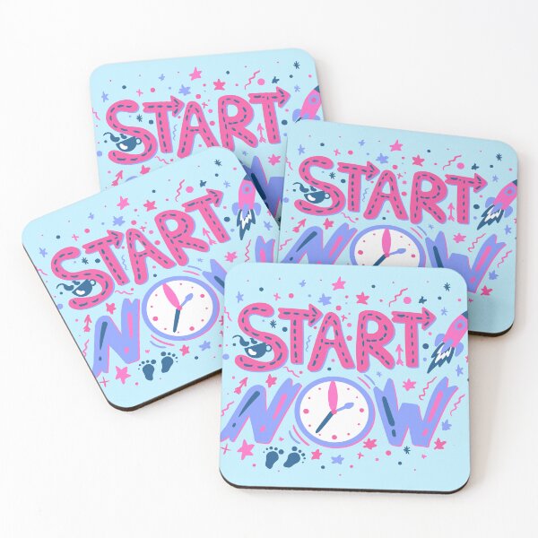 Item preview, Start now pink purple designed and sold by DigitalArt BoutiqueRS.