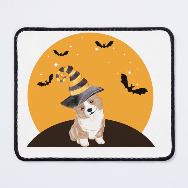 Item preview, Halloween Dog. Scary Dog. Creepy Dog. Evil Dog Witches Dog  designed and sold by Doggymadness.