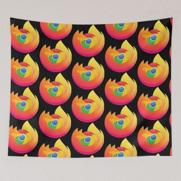 Item preview, Firefox burning up Google Chrome designed and sold by 10slash1.