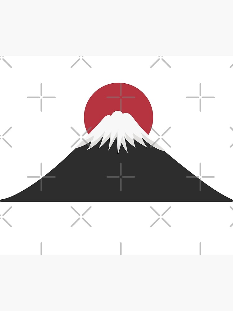 Discover Japan Mountain Premium Matte Vertical Poster