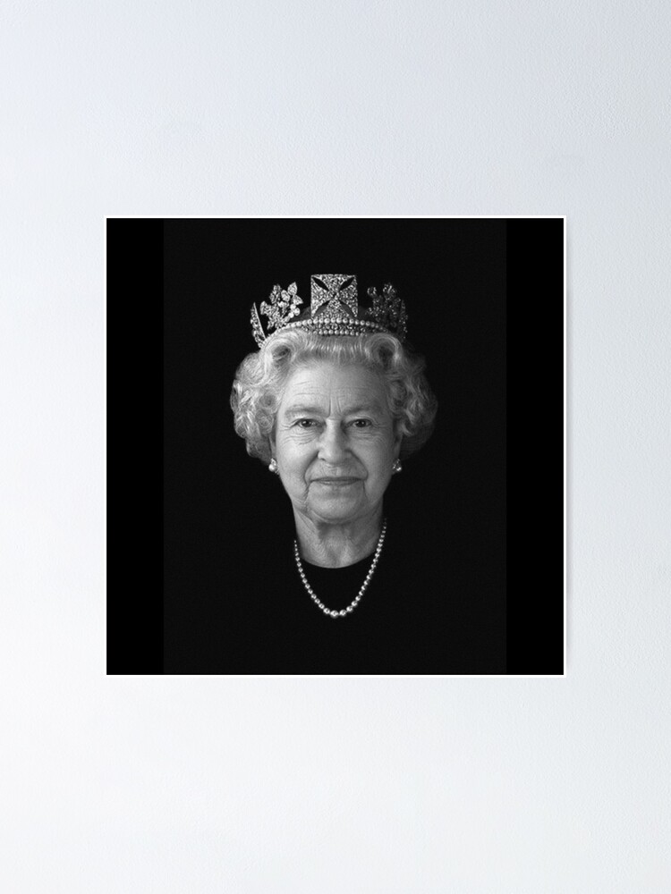 "The Queen Home Decor Sticker Pack Collage HECKINFAROUT" Poster for