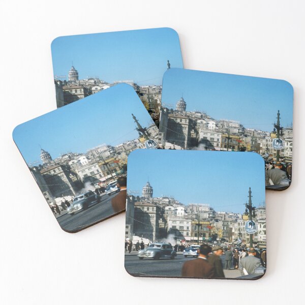 Item preview, 1950s - Busy Street Scene, Istanbul, Turkey designed and sold by thatwaslife.