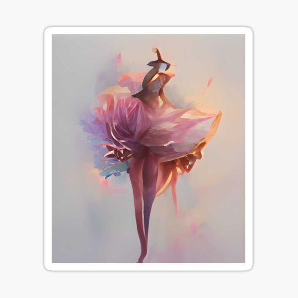 Ballerina Sticker