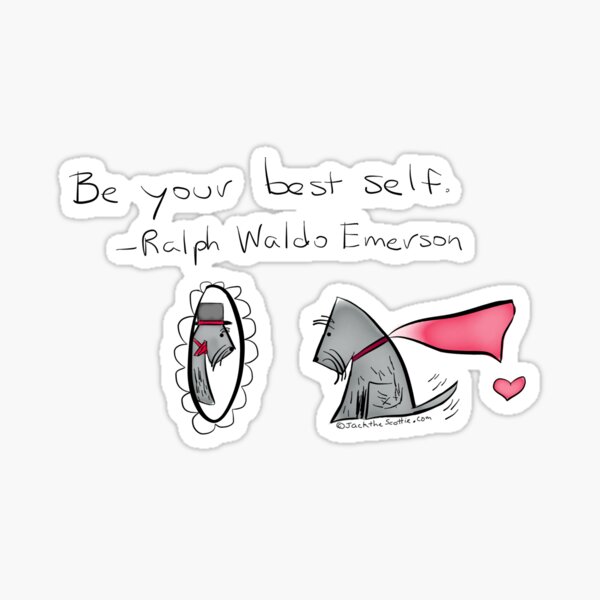 Jack - Be Your Best Self Sticker