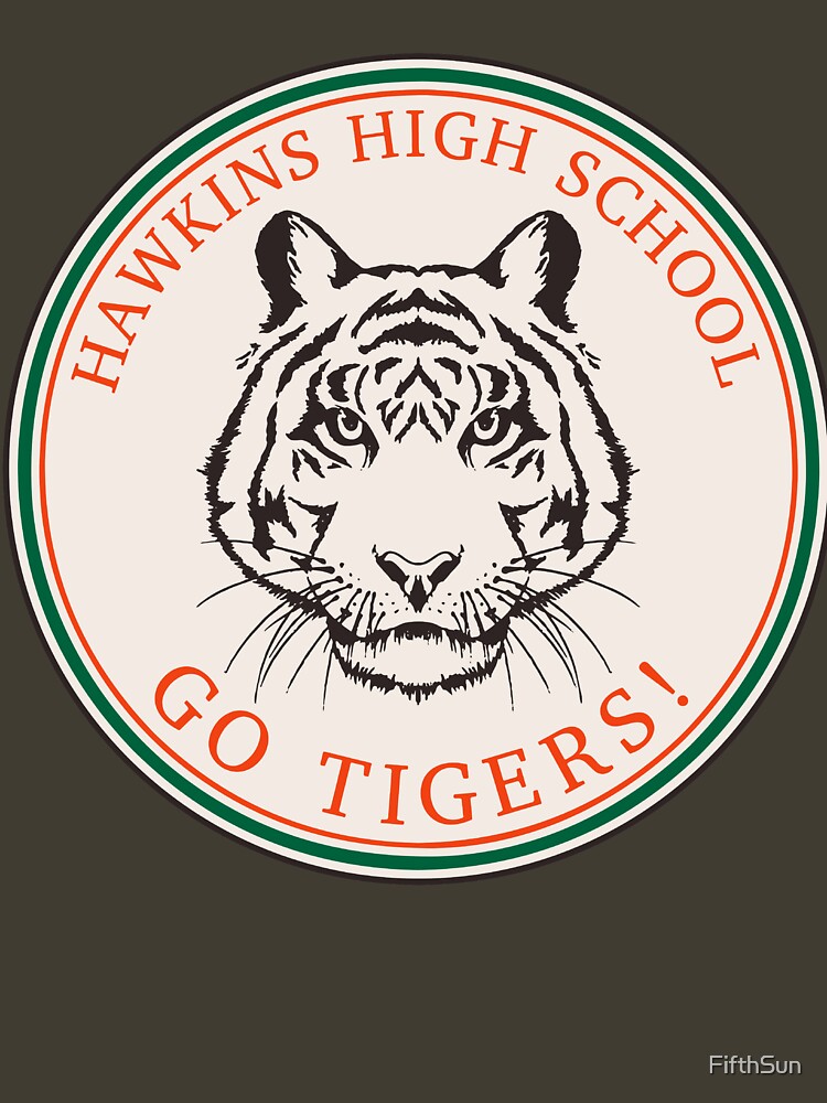 Hawkins High School Tigers 1986 Stranger Things T-Shirt