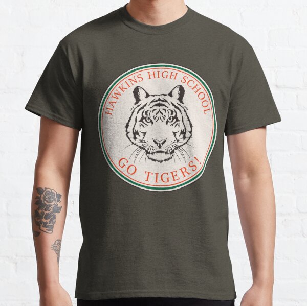 Hawkins High School Tigers 1986 Stranger Things T-Shirt