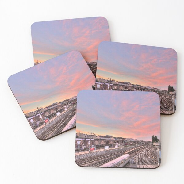 Item preview, Sunset At Spittelau, 1090 Vienna Austria designed and sold by Mythos57.