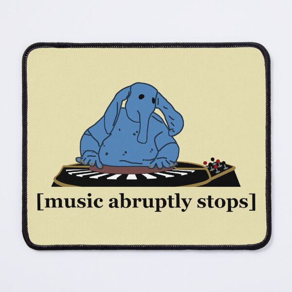 Item preview, Max Rebo Meme Music Abruptly Stops designed and sold by Cinemake.