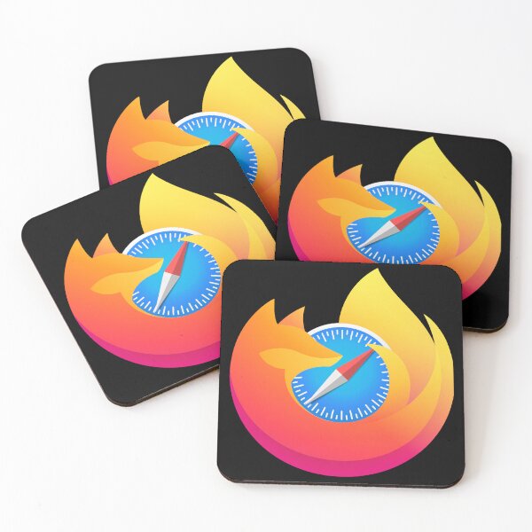 Item preview, Firefox setting Safari ablaze designed and sold by 10slash1.