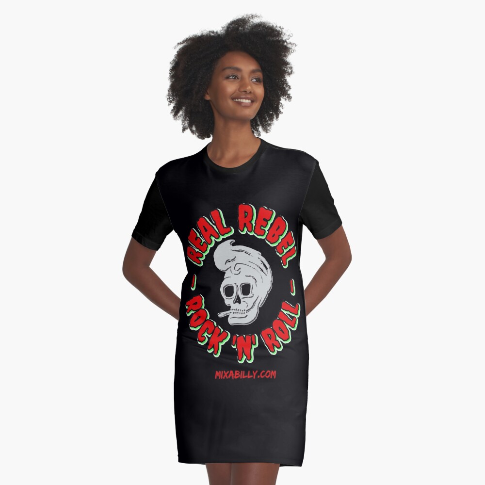Item preview, Graphic T-Shirt Dress designed and sold by catass.