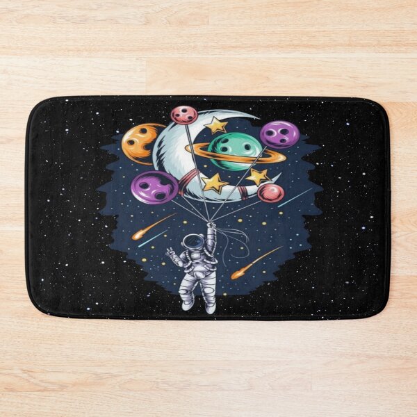 Item preview, space man with planets designed and sold by Plastic1997.