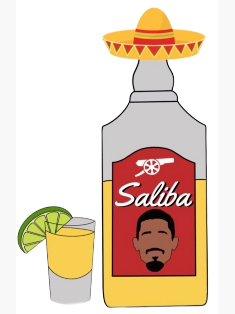 "Arsenal William Saliba Tequila " Poster for Sale by ogburton1 Redbubble