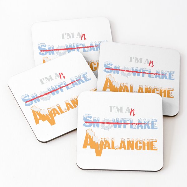 Item preview, I'm an Avalanche (Orange with snow) designed and sold by Ryphna.