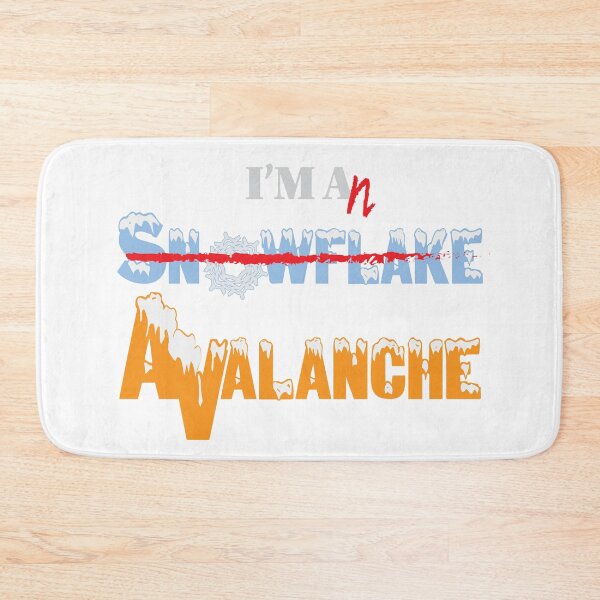 Item preview, I'm an Avalanche (Orange with snow) designed and sold by Ryphna.