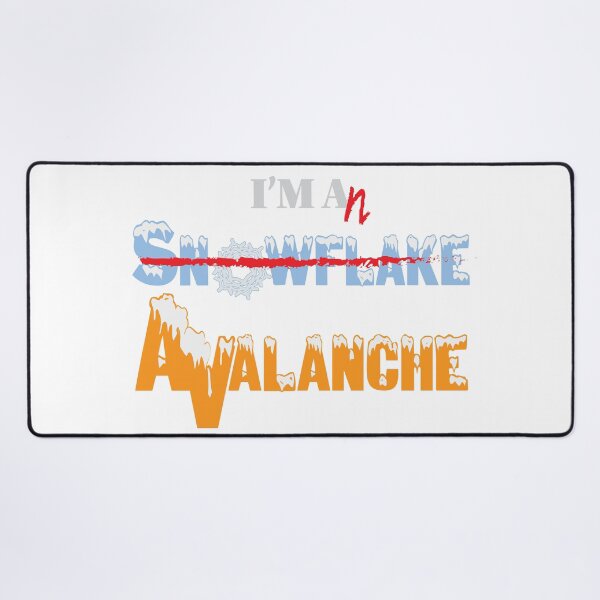 Item preview, I'm an Avalanche (Orange with snow) designed and sold by Ryphna.