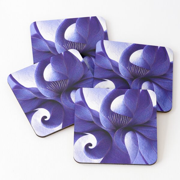 Artikelvorschau, Purple Flower Fractal entworfen und verkauft von Shr00mDesign.
