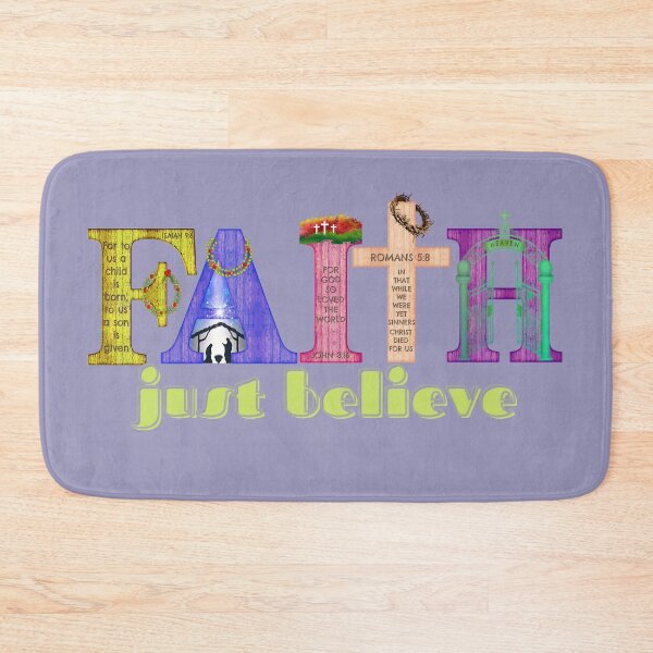 Item preview, Faith, Just Believe Bible Verses Christian Design Heaven On Earth designed and sold by TheKingdomAttic.