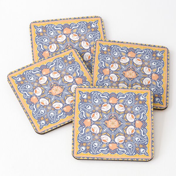 Item preview, Tea Party Bandanna Scarf Design designed and sold by RDevane.