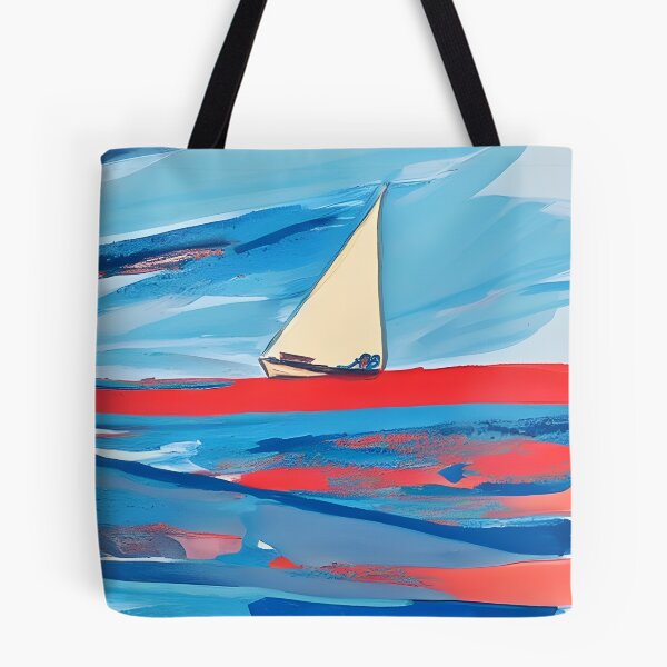 Item preview, AI Sailing the Blue Sea designed and sold by LymphomaLass.