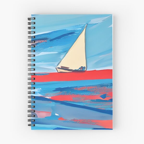 Item preview, AI Sailing the Blue Sea designed and sold by LymphomaLass.