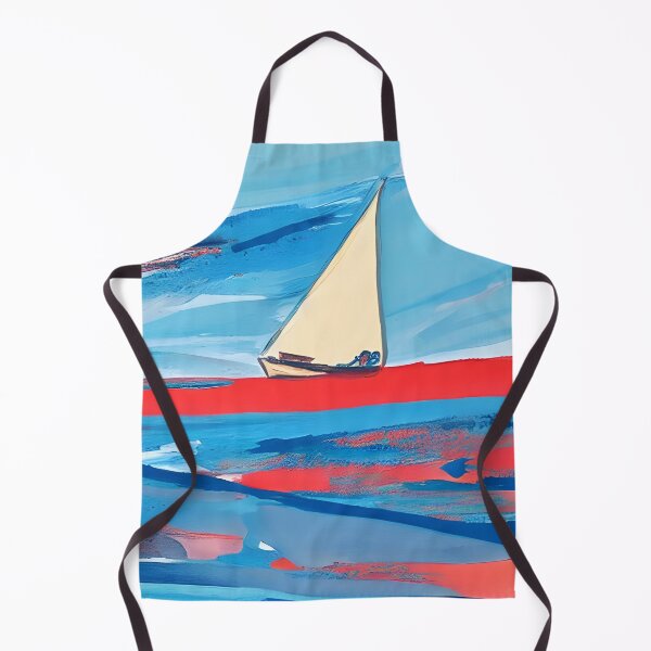 Item preview, AI Sailing the Blue Sea designed and sold by LymphomaLass.