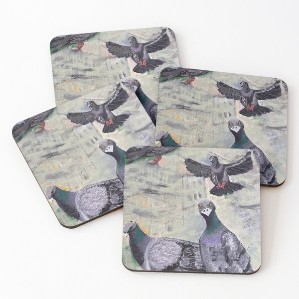 Item preview, Brooklyn pigeons in NYC smog designed and sold by Trust Henny.