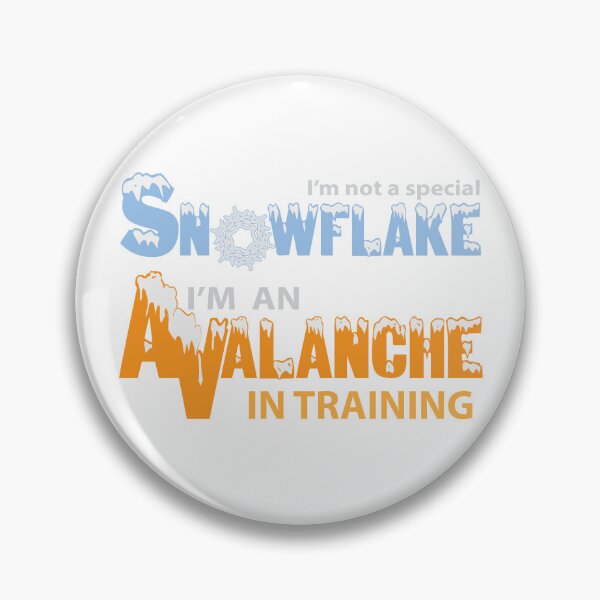 Artikelvorschau, Keine besondere Schneeflocke, eine Lawine im Training entworfen und verkauft von Ryphna.