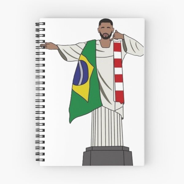 Item preview, Gabriel Jesus Christ The Redeemer Arsenal Brazil designed and sold by AFC Merch.