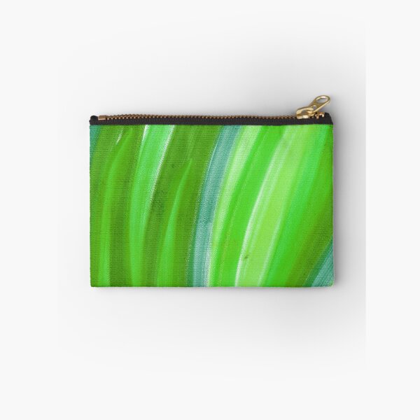 Item preview, Streaks Of Green Lime Abstract Blades Of Grass designed and sold by DEC02.