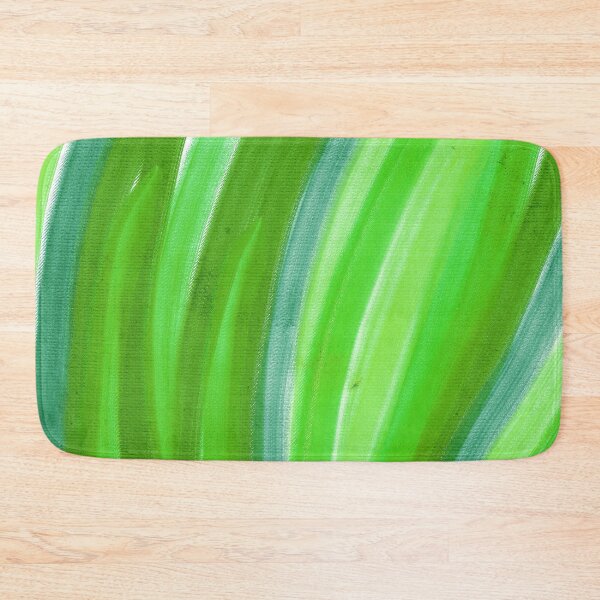 Item preview, Streaks Of Green Lime Abstract Blades Of Grass designed and sold by DEC02.