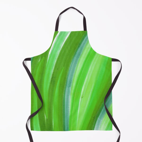 Item preview, Streaks Of Green Lime Abstract Blades Of Grass designed and sold by DEC02.