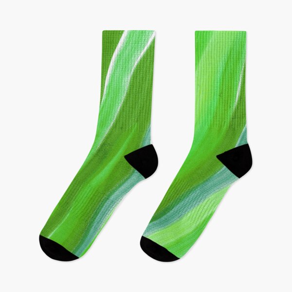 Item preview, Streaks Of Green Lime Abstract Blades Of Grass designed and sold by DEC02.