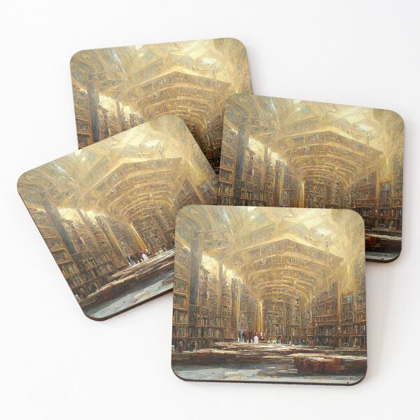 Item preview, Grand Library designed and sold by Shr00mDesign.