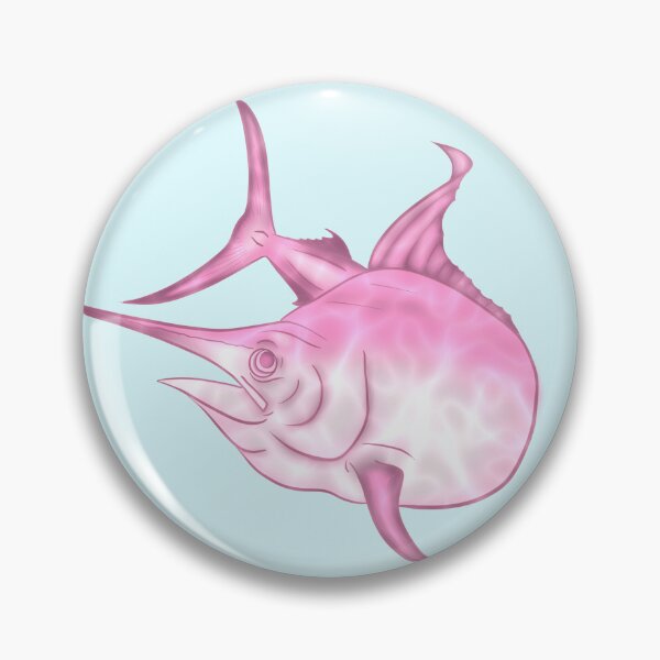 Item preview, Pink Marlin designed and sold by WaterWomanArt.
