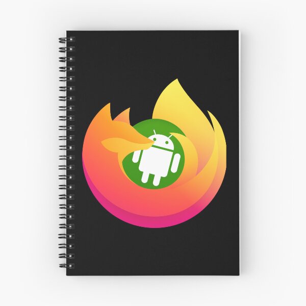 Item preview, Android in Firefox flames designed and sold by 10slash1.