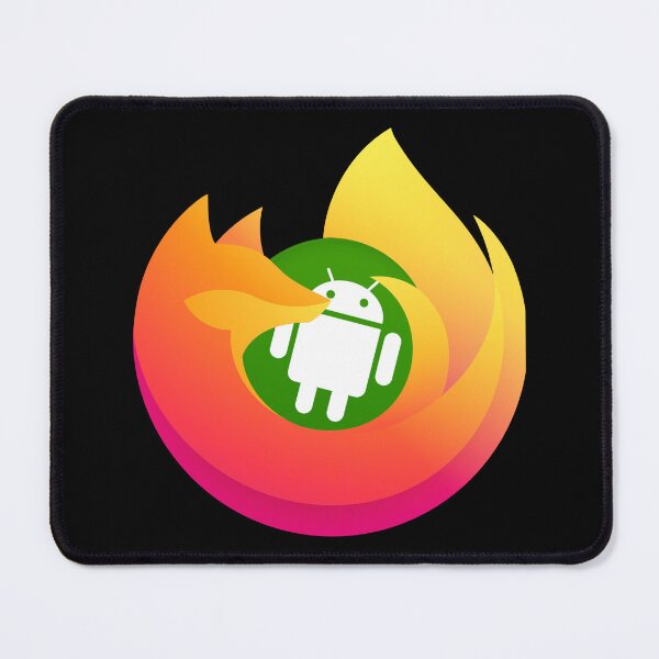 Item preview, Android in Firefox flames designed and sold by 10slash1.