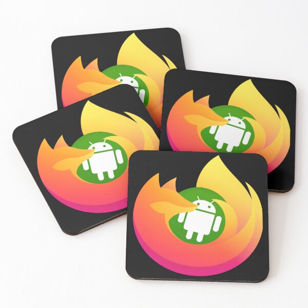 Item preview, Android in Firefox flames designed and sold by 10slash1.