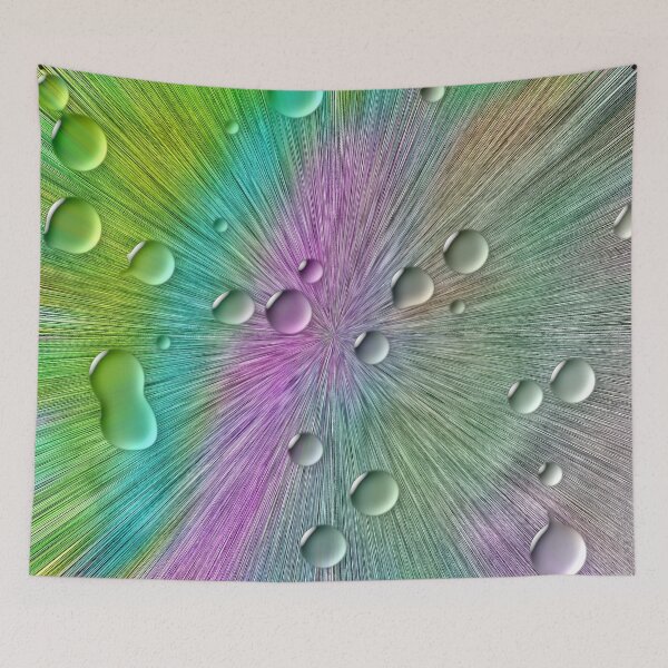 Item preview, FUNNY ABSTRACT WATERDROP RAINBOW DREAMING PAINTING. designed and sold by Ralek.