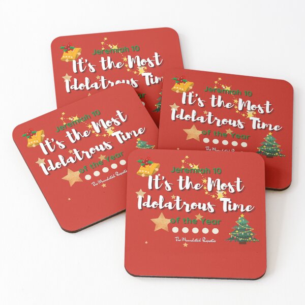 Item preview, It's the Most Idolatrous Time of the Year - Deep Red designed and sold by TheReporter1.