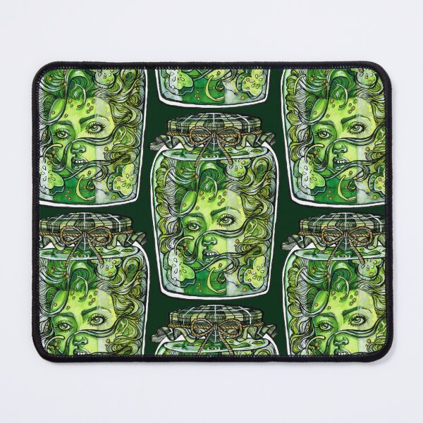 Item preview,  Pickle Witch Watercolor designed and sold by Paisley Yazel.