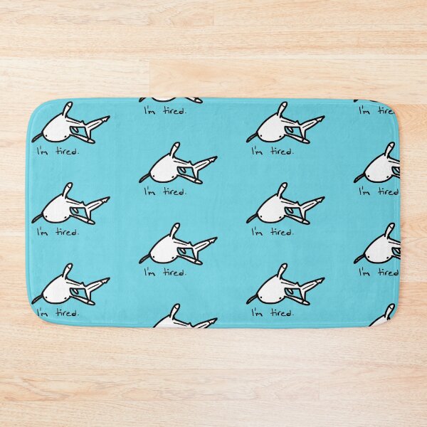 Item preview, Tired Shark designed and sold by Emma Gerike.