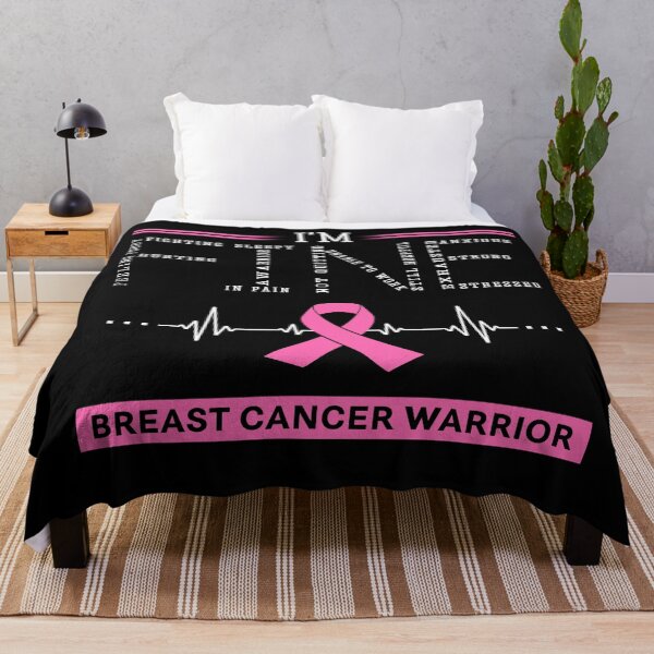 Item preview, I'm Fine Breast Cancer Warrior Support Breast Cancer Awareness Gifts designed and sold by rechardtee.