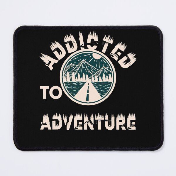 Item preview, Addicted to adventure designed and sold by movie-popcorn.