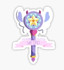 Star Buttefly's Wand! Sticker