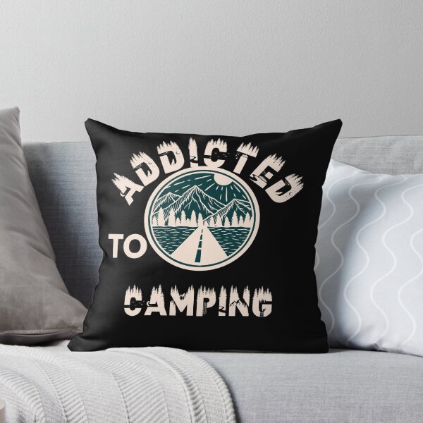 Item preview, Addicted to camping designed and sold by movie-popcorn.