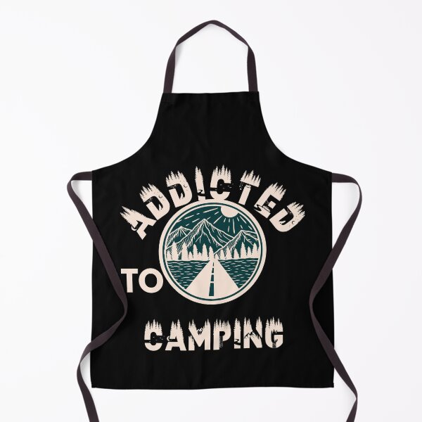 Item preview, Addicted to camping designed and sold by movie-popcorn.