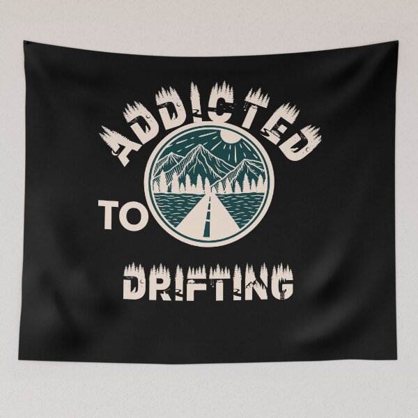 Item preview, Addicted to drifting designed and sold by movie-popcorn.