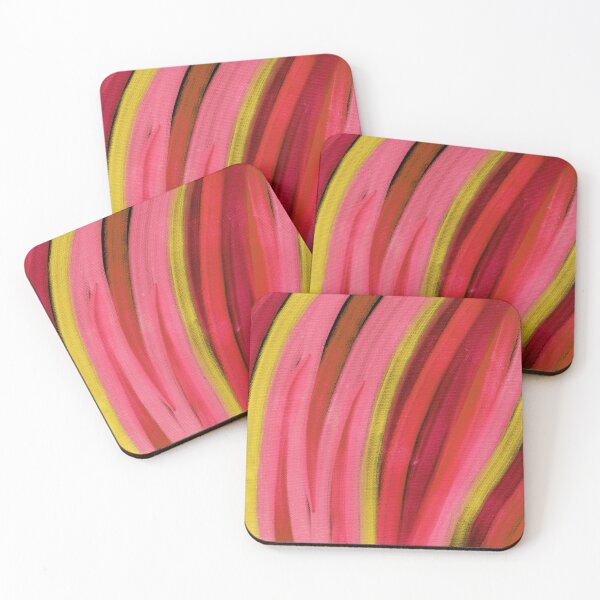 Item preview, Streaks Of Pink And Red Sunbeams Contemporary Abstract designed and sold by DEC02.