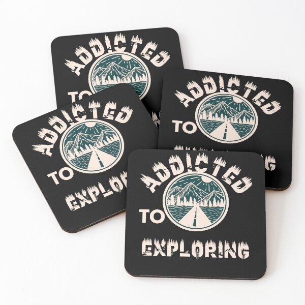 Item preview, Addicted to exploring designed and sold by movie-popcorn.